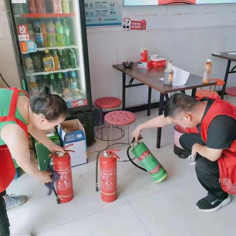 消防安全工作永远在路上——前程社区争创“平安法治星”，助力营商环境提升