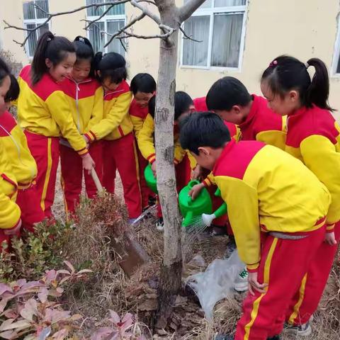 “添一点绿色、多一份美好”－－赵堌堆乡中心小学