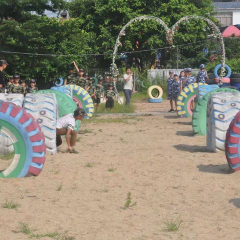 城市猎人军事夏令营——障碍训练