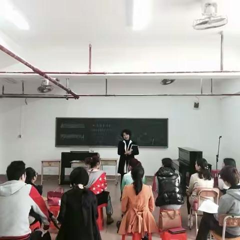 海桂学校艺术组2015—2016学年度上学期最后一次科组研讨会