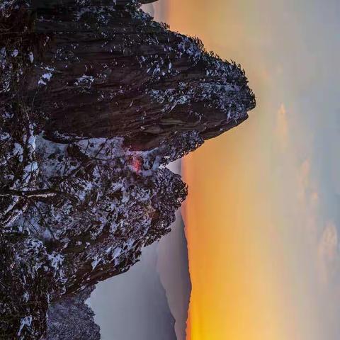 黄山雪景