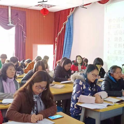 以研促教   教研相长                            ——城南小学12月份语文教研活动