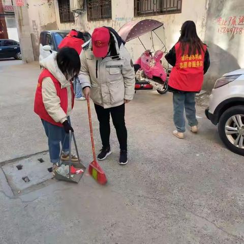 通许县水利局春节后开展城市大清洁活动