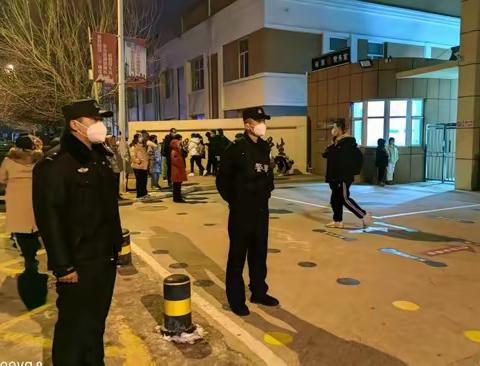 东安分局为莘莘学子保驾护航