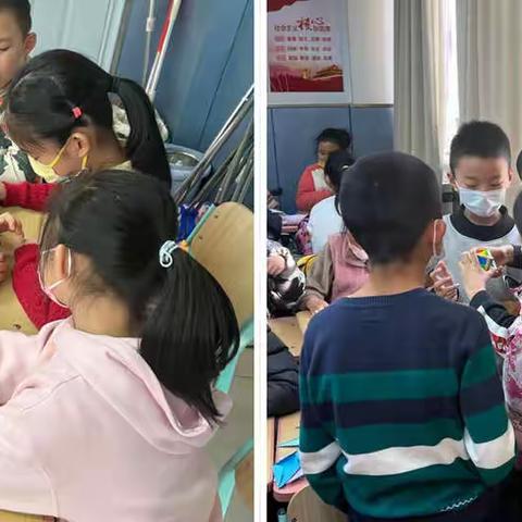 四六班特色项目展示——玩转魔方