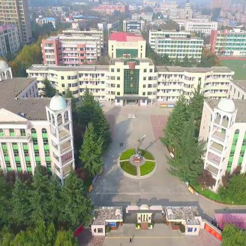 【灵宝市二中】发扬志愿精神        创建文明城市