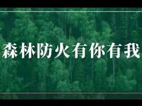 防火常抓，普及危害，严格护林，青山常在