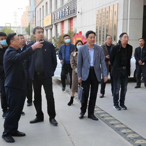 淇县非公党委直管企业党组织参观团观摩鹤壁平安集团党建工作