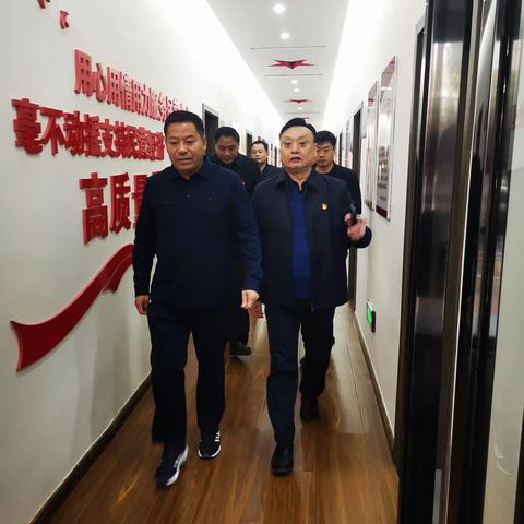 县委书记杨建强莅临鹤壁平安集团视察党建工作