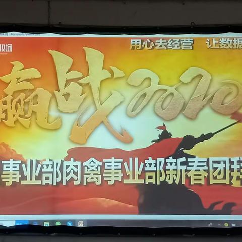 启航2020‖食品事业部肉禽事业部2019年新春团拜晚会