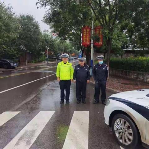 【迁西县局】交警大队 中秋我在岗！你的团圆我守护