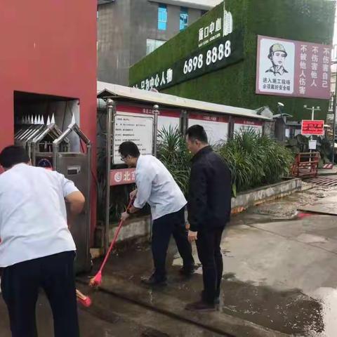 市住建局监督站建筑二科开展建筑工地巩文测评迎检督查工作
