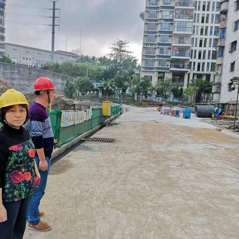 市住建局监督站建筑二科开展建筑工地巩文测评迎检督查工作