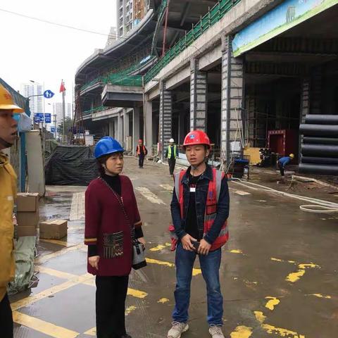 市住建局监督站建筑二科开展建筑工地巩文测评迎检督查工作