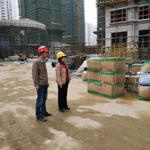 市住建局监督站建筑二科开展建筑工地巩文测评迎检督查工作