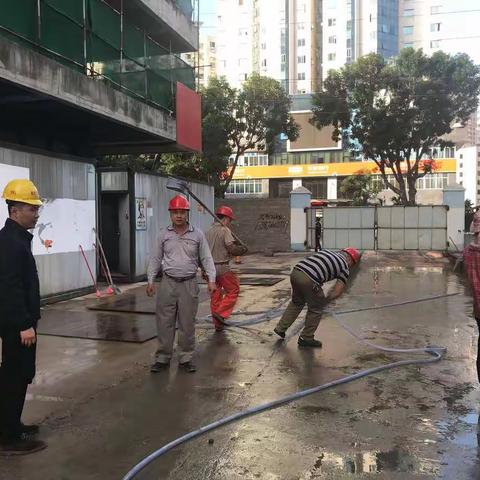 市住建局监督站建筑二科开展建筑工地巩文测评迎检督查工作