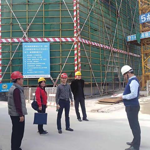 市住建局监督站建筑二科开展建筑工地巩文测评迎检督查工作