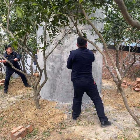 铁腕治理违法建设行为，集中拆除违法建筑