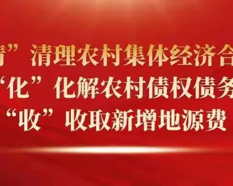 黄山乡召开农村集体资产“清化收”工作动员暨培训会