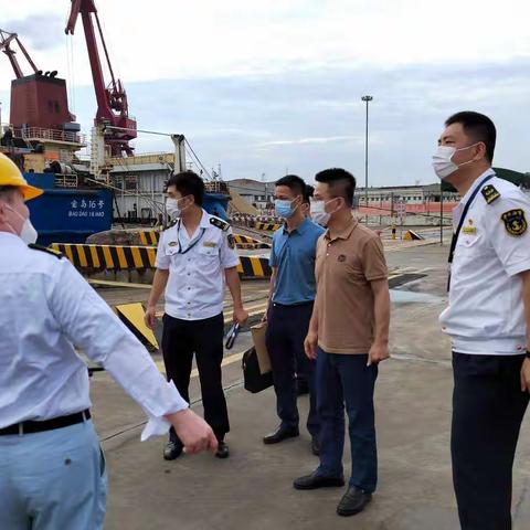 预防非建筑施工领域高处作业坠落事故、仓储物流和建材行业专项整治行动督查第一组到市海事局开展督查检查