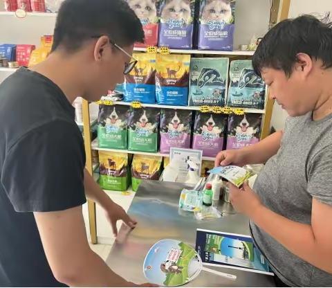 裕华区建华南街道美苑社区开展“文明养犬”宣传活动