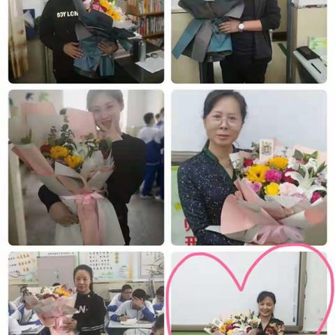 春满江山绿满园，桃李争春露笑颜  致2018级十三班所有任课老师——北安市第二中学2018级十三班全体学生