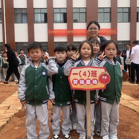 体验劳动之美—一(4)班劳动基地实践活动