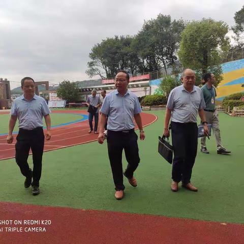 开学工作稳推进   督导检查促提升——宁化县曹坊中心学校迎接教育局开学工作督导检查