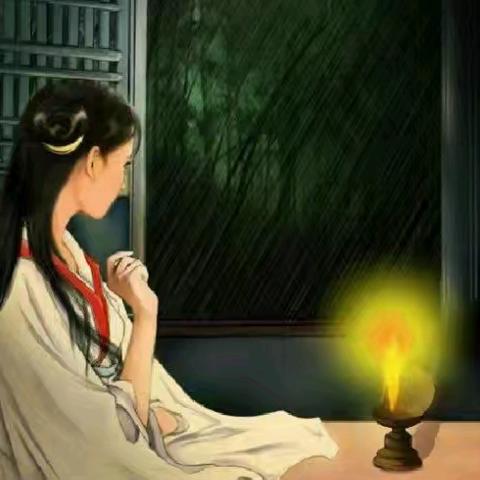 暗夜听雨