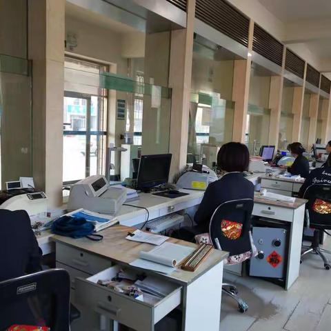 马家岗支行本周工作情况