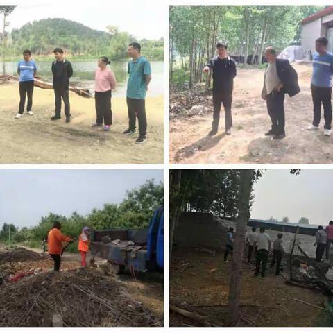 遵化市各乡镇对集中巡河发现的问题进行处理