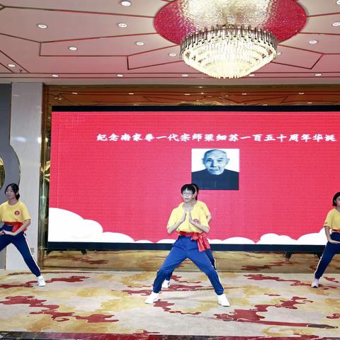 《纪念南家拳一代宗师梁细苏一百五十周年华诞》武术表演相册（1）