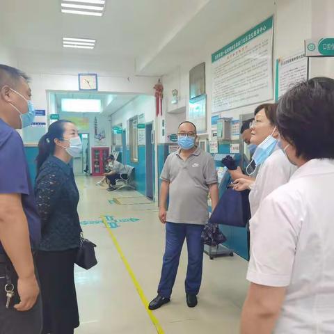 市第五督导组一行、区政府区长马翔一行先后深入南院门街道督导检查新冠病毒疫苗接种工作