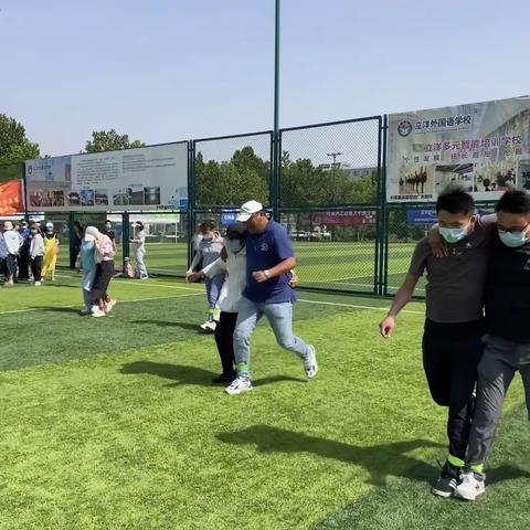 运动凝聚力量 健康成就梦想——梁苑街道办事处工会举办2022年趣味运动会