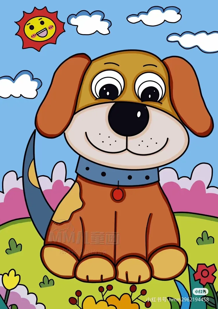 儿童画动物合集学前2304班刁明珠