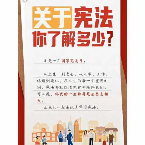 红黄蓝马驹桥幼儿园——国家宪法日