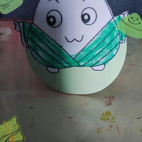 粽香安康五月天，艾香传情飘满园