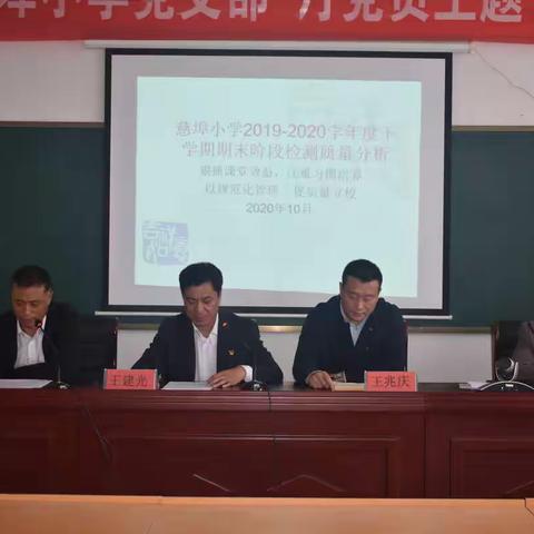 求真务实抓教学，开拓创新提质量 ------慈埠小学2019—2020学年教学质量分析会纪实