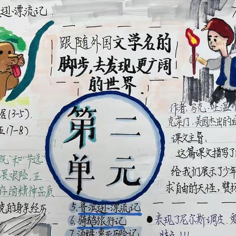 【浐灞教育·第十九小学】部编版六年级语文下册第二单元巧总结