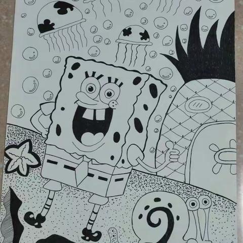 装饰线描画优秀作业