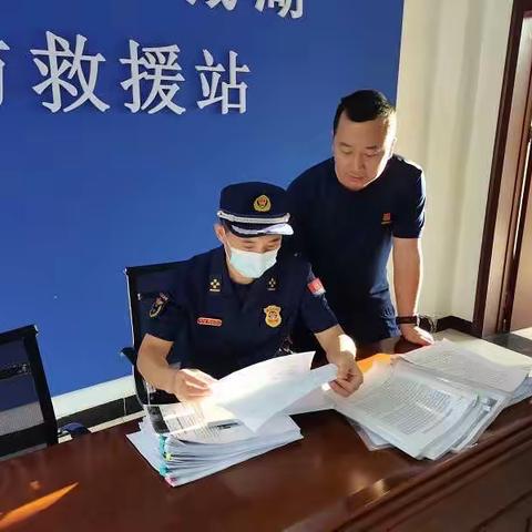 高新区消防救援大队8月份工作简报