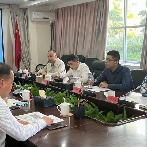 【招商动态】区领导会见中建一局集团第二建筑有限公司客商