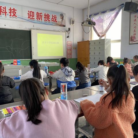 东乡小学举办主题为“红色教育”绘画比赛