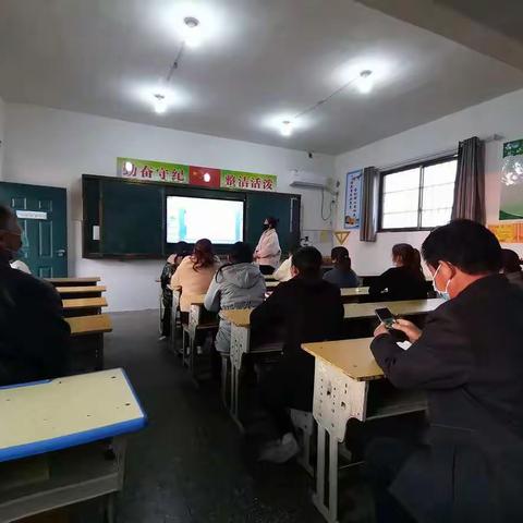 班枣蓝天实验学校疫情防控实战演练