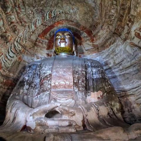 云冈石窟之弥勒佛洞