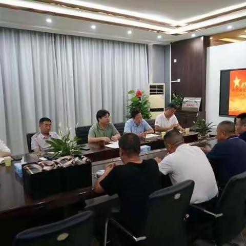 省交通监理公司召开“八一”退役军人座谈会