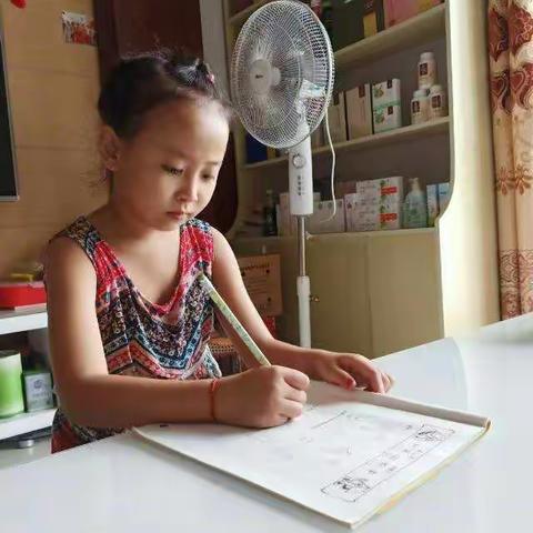 快乐暑假 伴我成长           –––灵宝实验小学一（8）班樊宜萱