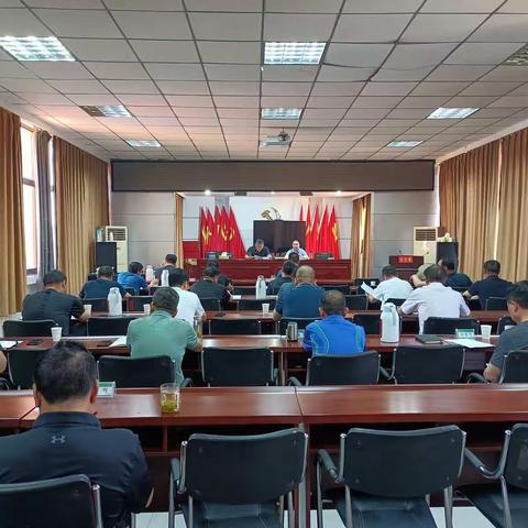 【洛宁县烟草专卖局】开展“扛牢政治责任  织密防控网络”主题党日活动