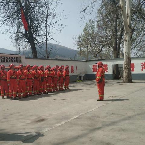 港沟街道防火总动员确保森林安全