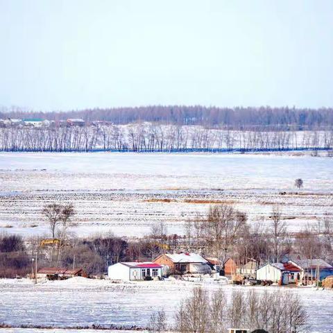 大雪封村